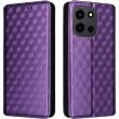Чехол Deexe Rhombus Book для OnePlus Nord 6 - Purple (411901V)