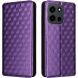 Чохол Deexe Rhombus Book для OnePlus Nord 6 - Purple (411901V). Фото 1 з 10