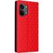 Чохол Deexe Rhombus Book для Xiaomi Poco X8 Pro Max - Red (408901R). Фото 7 з 9