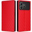 Чохол Deexe Rhombus Book для ZTE Blade A36 - Red (402509R)