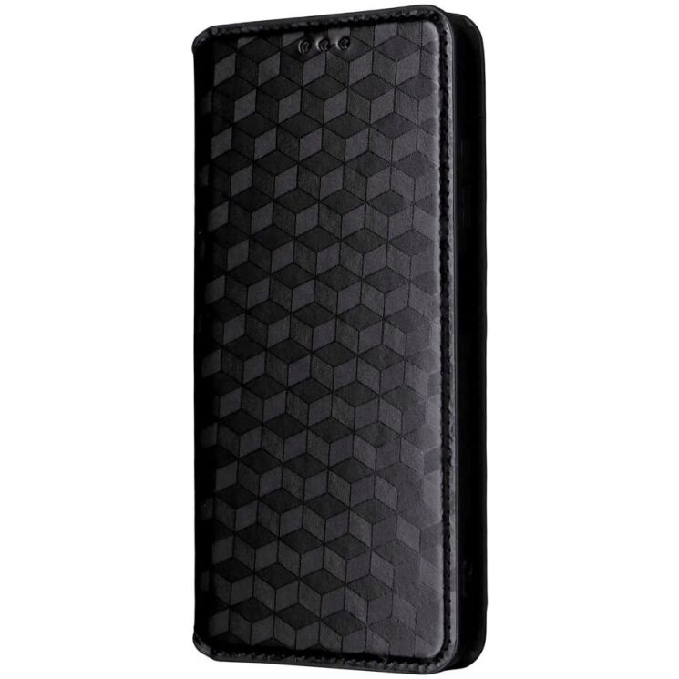 Чехол Deexe Rhombus Book для ZTE Nubia V70 Design - Black: фото 7 из 10