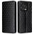 Чехол Deexe Rhombus Book для ZTE Nubia V70 Design - Black: фото 1 из 10