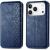 Чохол Deexe Rhombus Wallet для iPhone 18 Pro Max / 17 Pro Max - Blue: фото 1 з 6