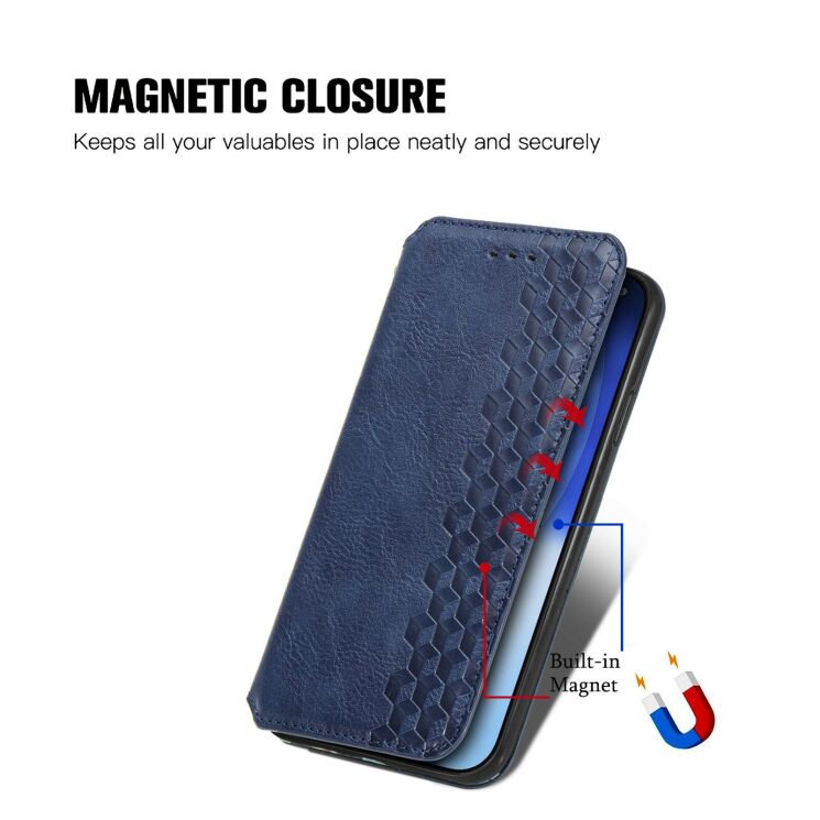 Чохол Deexe Rhombus Wallet для iPhone 18 Pro Max / 17 Pro Max - Green (423828G) Чохол Deexe Rhombus Wallet для iPhone 18 Pro Max / 17 Pro Max - Green: фото 6 з 6