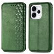Чохол Deexe Rhombus Wallet для OPPO Reno 15 Pro - Green (405639G)