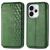 Чехол Deexe Rhombus Wallet для OPPO Reno 15 Pro - Green: фото 1 из 8
