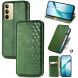 Чехол Deexe Rhombus Wallet для Realme C75 - Green (374332G). Фото 1 из 9