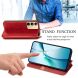 Чехол Deexe Rhombus Wallet для Realme C75 - Green (374332G). Фото 6 из 9