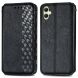 Чехол Deexe Rhombus Wallet для Samsung Galaxy A06 (A065) - Black (365117B). Фото 1 из 6