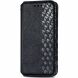 Чехол Deexe Rhombus Wallet для TECNO Spark 20 Pro - Black (345422B). Фото 4 из 6