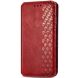 Чехол Deexe Rhombus Wallet для Xiaomi Redmi 12 - Red (329017R). Фото 5 из 8