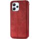 Чехол Deexe Rhombus Wallet для Xiaomi Redmi 12 - Red (329017R). Фото 6 из 8