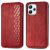 Чехол Deexe Rhombus Wallet для Xiaomi Redmi 12 - Red: фото 1 из 8