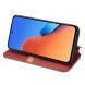 Чехол Deexe Rhombus Wallet для Xiaomi Redmi 12 - Red (329017R). Фото 3 из 8