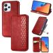 Чехол Deexe Rhombus Wallet для Xiaomi Redmi 12 - Red (329017R). Фото 4 из 8