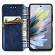 Чехол Deexe Rhombus Wallet для ZTE Blade A75 - Blue (361512L). Фото 2 из 9