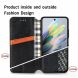 Чехол Deexe Rhombus Wallet для ZTE Blade A75 - Blue (361512L). Фото 9 из 9