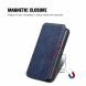 Чехол Deexe Rhombus Wallet для ZTE Blade A75 - Blue (361512L). Фото 7 из 9