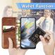 Чехол Deexe Rhombus Wallet для ZTE Blade A75 - Blue (361512L). Фото 8 из 9