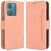 Чехол Deexe Wallet Stand для Motorola Edge 40 Neo - Pink: фото 1 из 7