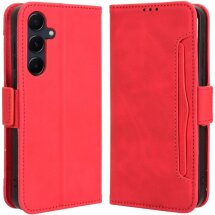 Чехол Deexe Wallet Stand для Samsung Galaxy A35 (A356) - Red: фото 1 из 7