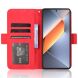 Чехол Deexe Wallet Stand для TECNO Pova 6 - Red (354102R). Фото 2 из 8