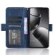 Чехол Deexe Wallet Stand для Xiaomi 14T - Blue (365708L). Фото 3 из 7