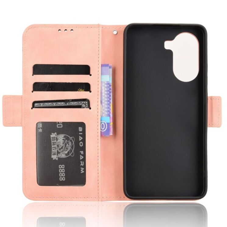 Чохол Deexe Wallet Stand для Xiaomi Poco X7 Pro - Pink: фото 4 з 7