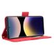 Чехол Deexe Wallet Stand для Xiaomi Redmi Note 14 Pro - Red (373529R). Фото 4 из 7