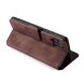 Чехол DG.MING Retro Style для Samsung Galaxy A12 (A125) / A12 Nacho (A127) / M12 (M127) - Coffee (260359C). Фото 5 из 10