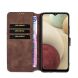 Чехол DG.MING Retro Style для Samsung Galaxy A12 (A125) / A12 Nacho (A127) / M12 (M127) - Coffee (260359C). Фото 6 из 10