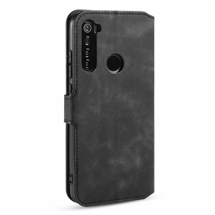 Чохол DG.MING Retro Style для Xiaomi Redmi Note 8 / Note 8 (2021) - Black: фото 3 з 12