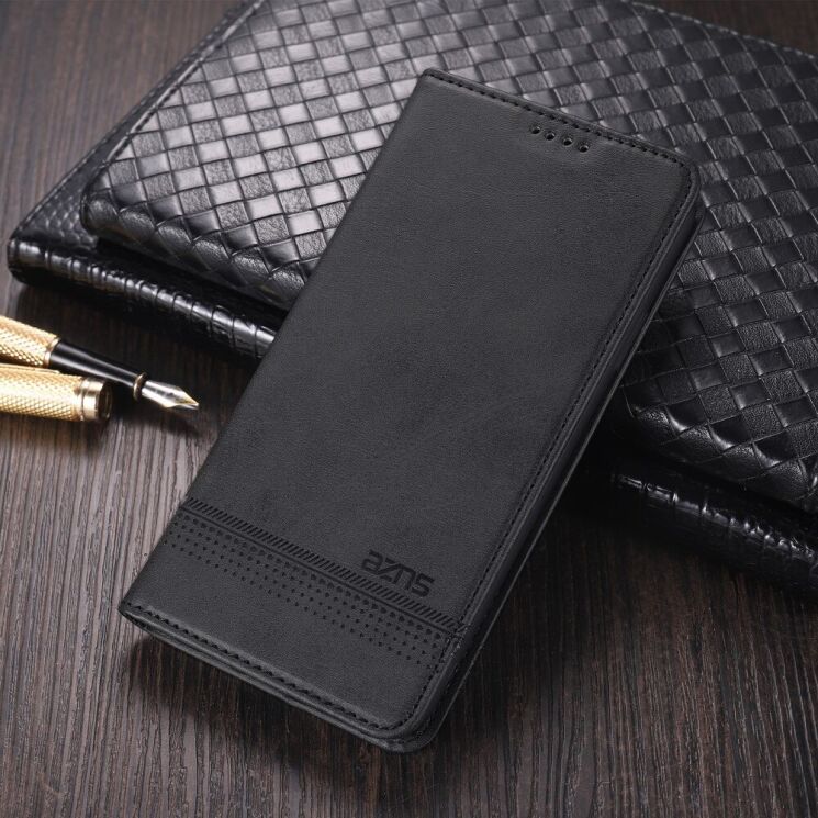 Чехол-книжка AZNS Classic Series для VIVO Y33s / Y21 / Y21s - Black: фото 7 из 12
