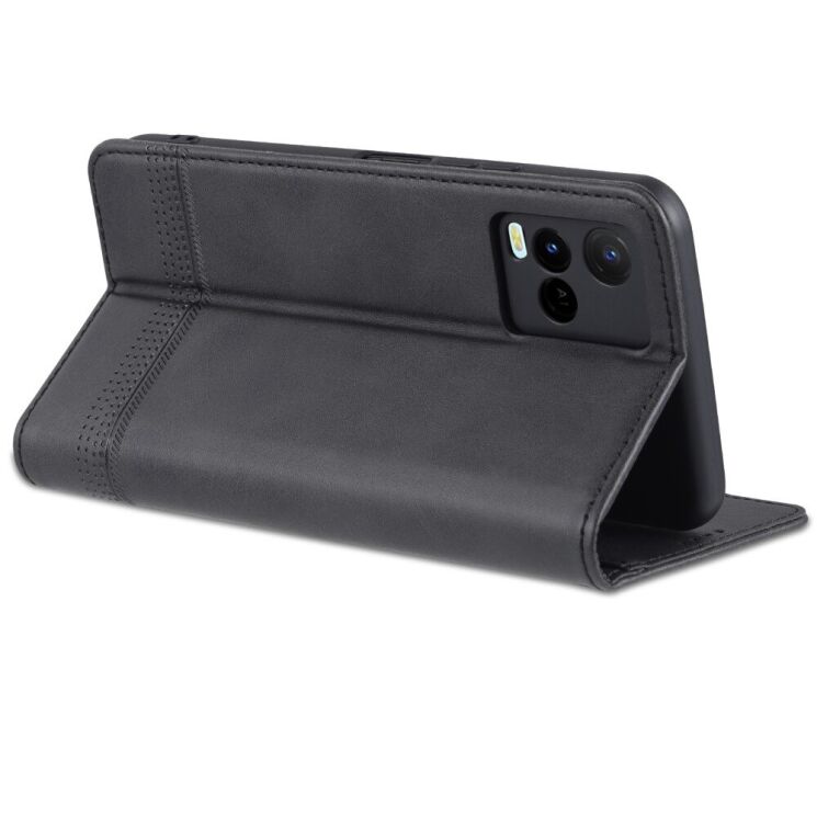 Чехол-книжка AZNS Classic Series для VIVO Y33s / Y21 / Y21s - Black: фото 6 из 12