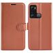 Чехол-книжка Deexe Book Type для Infinix Hot 20i (X665E) - Brown (313520Z). Фото 1 из 8