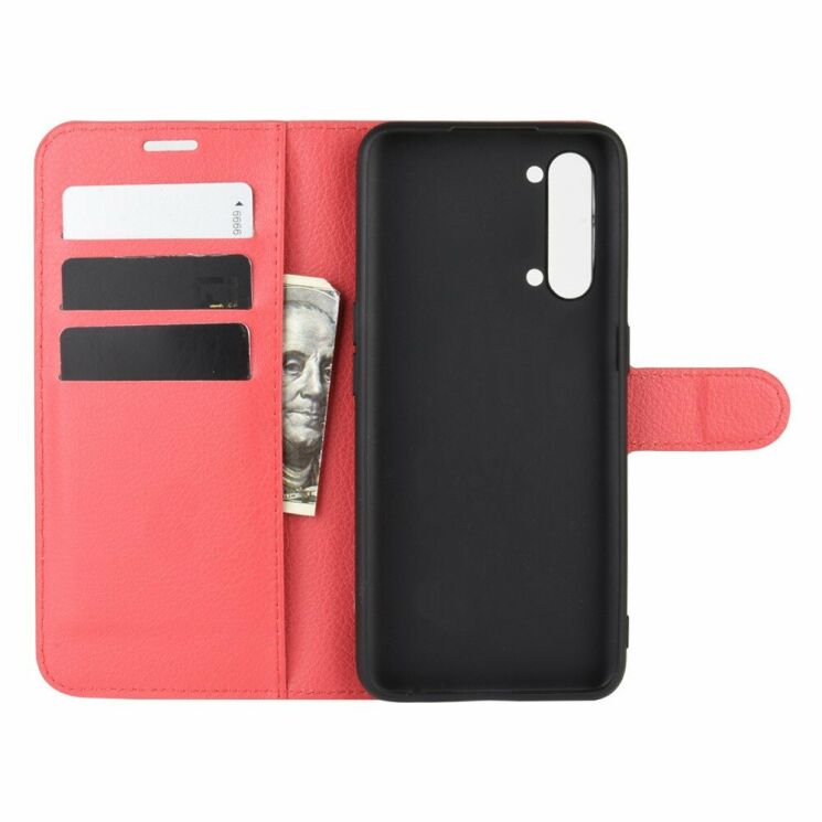 Чехол-книжка Deexe Book Type для OPPO Reno 3 - Red: фото 3 из 6