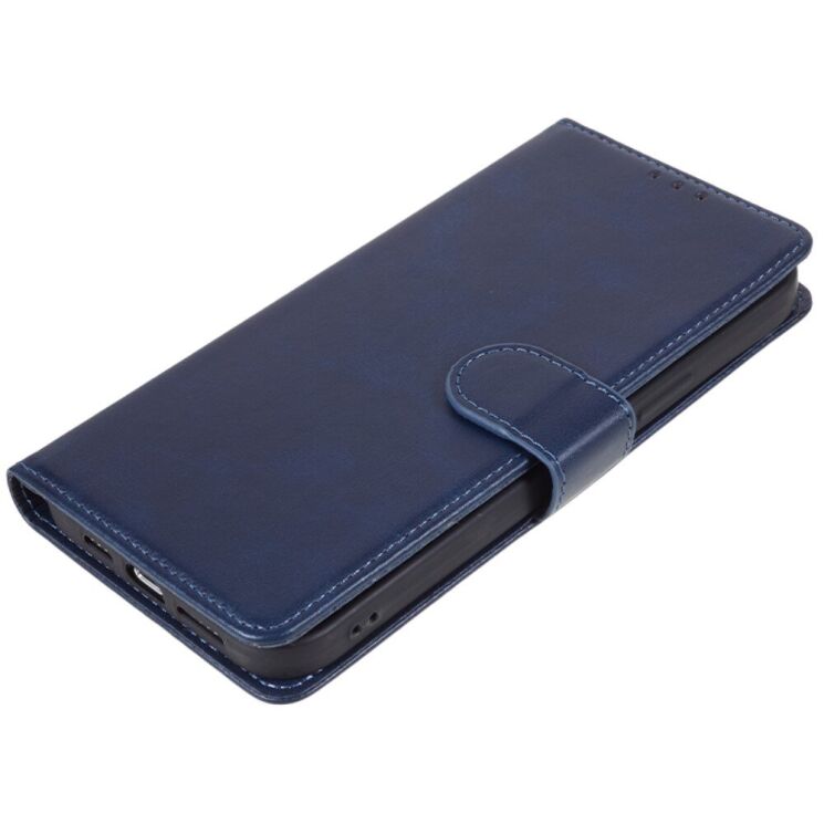 Чехол-книжка Deexe Classic Stand для Samsung Galaxy M35 (M356) - Blue: фото 4 из 7