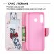 Чохол-книжка Deexe Color Wallet для Samsung Galaxy M30 (M305) / A40s (A407) - Giraffe Wearing Glasses (223405G). Фото 5 з 8