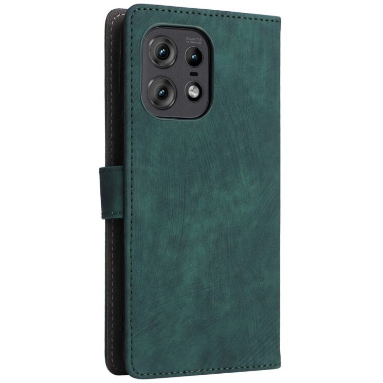 Чехол-книжка Deexe Delta Book для Motorola Edge 50 Pro - Green: фото 6 из 7
