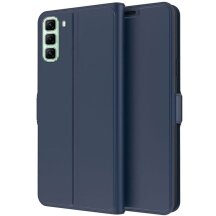 Чехол-книжка Deexe Faro Wallet для Infinix Hot 60 Pro - Blue: фото 1 из 7