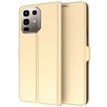 Чехол-книжка Deexe Faro Wallet для Infinix Note 50 / Note 50 Pro - Gold: фото 1 из 7
