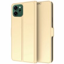 Чохол-книжка Deexe Faro Wallet для OPPO Reno 14 F/FS - Gold: фото 1 з 7