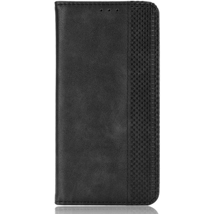 Чехол-книжка Deexe Retro Style для Motorola Signature - Black: фото 4 из 20