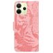Чехол-книжка Deexe Tiger для Xiaomi Redmi Note 14 4G - Pink (373462P). Фото 6 из 7