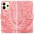 Чехол-книжка Deexe Tiger для Xiaomi Redmi Note 14 4G - Pink: фото 1 из 7