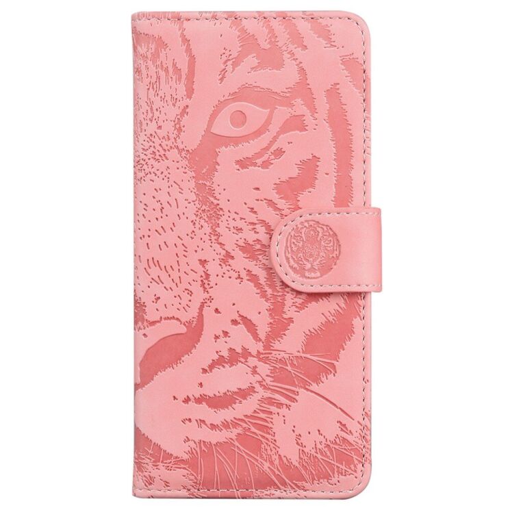 Чехол-книжка Deexe Tiger для Xiaomi Redmi Note 14 4G - Pink: фото 5 из 7