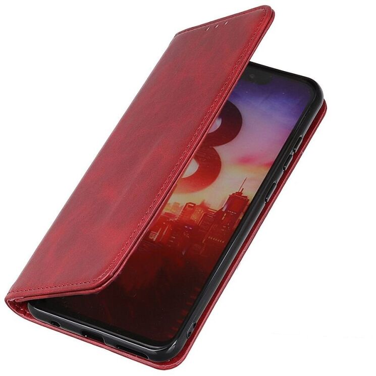 Чехол-книжка Deexe Wallet Case для Xiaomi Redmi Note 14 Pro - Red: фото 4 из 7