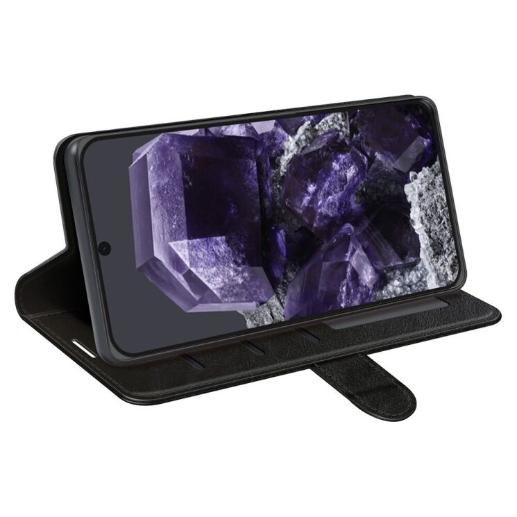 Чехол-книжка Deexe Wallet Style для Google Pixel 8A - Black: фото 3 из 7