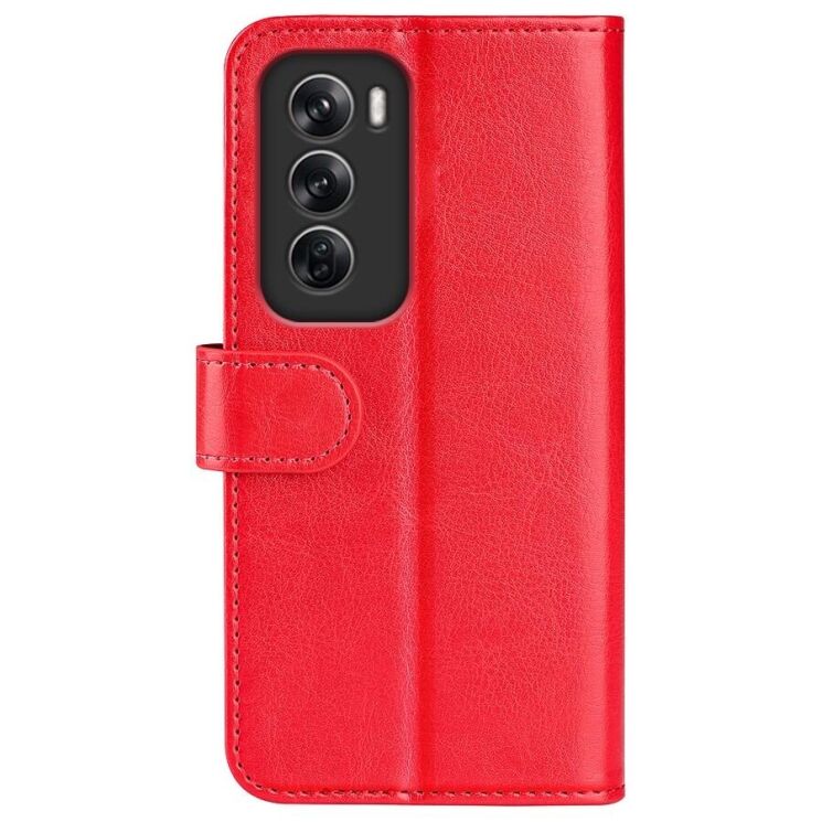 Чехол-книжка Deexe Wallet Style для OPPO Reno 12 - Red: фото 5 из 9