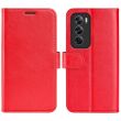 Чехол-книжка Deexe Wallet Style для OPPO Reno 12 - Red (356828R)